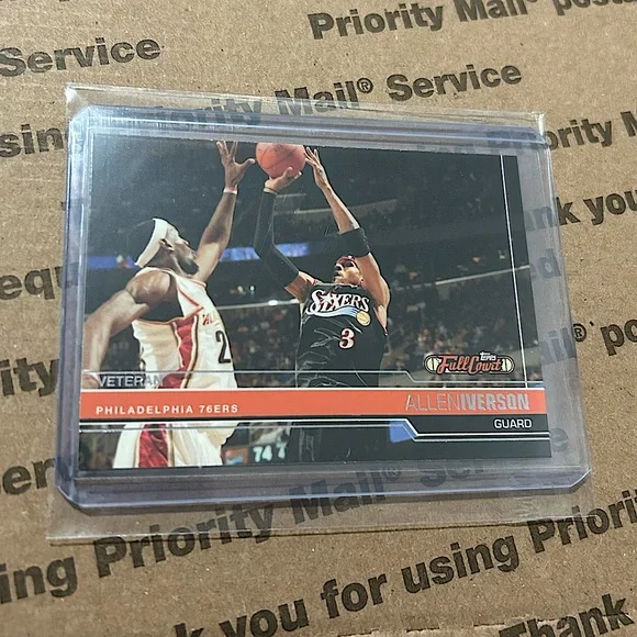 Allen Iverson x LeBron James ‘06 Topps Full Court Card 45